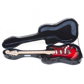 Футляр для электрогитары BAM STAGE Fender Stratocaster, черный