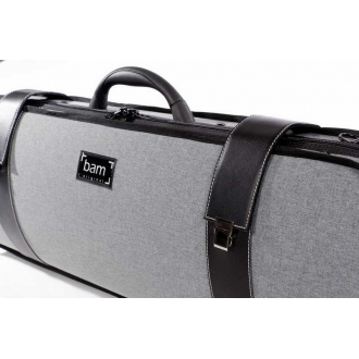 Футляр для скрипки BAM Grey Flannel Hightech, темно-серый